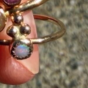 Gold fill Opal ring -this listing is for @beapiranha!!